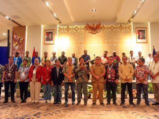 Penutupan World Press Freedom Day 2026 yang dipusatkan di Kantor Gubernur Papua. Foto: ist