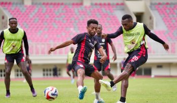 Persipura saat latihan jelang laga playoff promosi Liga 1 melawan Adyaksa FC. Foto: Media Officer Persipura