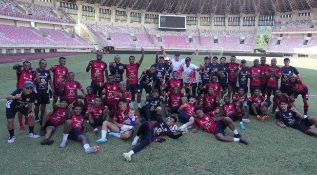 Persipura Jayapura di Home Base Stadin Lukas Enembe. Foto: Media Officer Persipura.