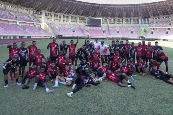 
					Persipura Jayapura di Home Base Stadin Lukas Enembe. Foto: Media Officer Persipura.