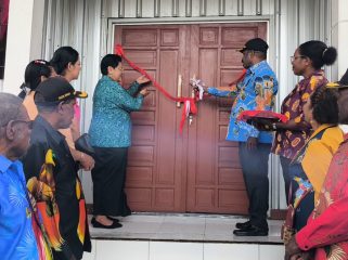 Peresmian Resmikan  Sekretariat Dekranasda Kabupaten Puncak. Foto: Diskominfo Puncak 