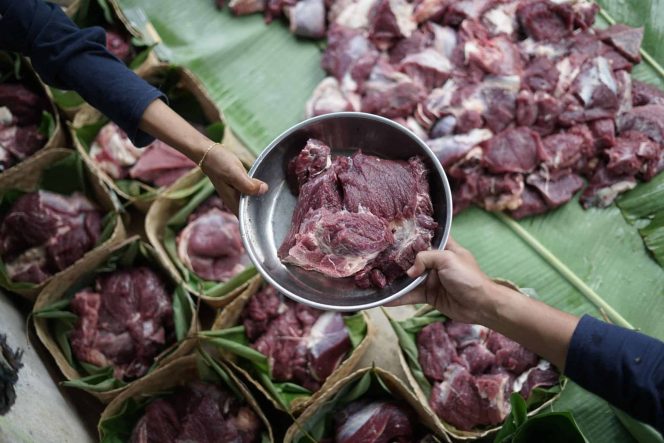 
					ilustrasi daging kurban. Foto: dompetdhuafa.org
