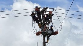 Petugas PLN di Papua. Foto: PLN Papua dan Papua Barat.