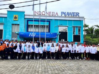 Upacara Harkitnas 2026 di PLN Indonesia Power UBP Holtekamp. Foto: PLN IP UBP Holtekamp 