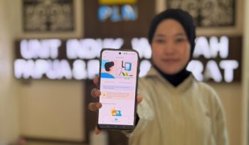 Tampilan fitur SwaCAM di genggaman pelanggan. (Foto dok: PLN)