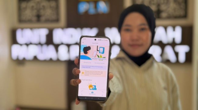 Tampilan fitur SwaCAM di genggaman pelanggan. (Foto dok: PLN)
