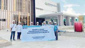 PLN dukung kelistrikan di RSUD Kwaingga Keerom. Foto: PLN Papua 