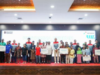 PT Pertamina (Persero) melalui Pertamina Patra Niaga Regional Papua Maluku berbagi berkah bagi 5 Panti Asuhan di Kota Jayapura, Papua. (Foto dok: Pertamina)