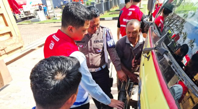 Saat Pertamina lakukan sidak lintas sektoral BBM subsidi bersama tim gabungan di Merauke. (Foto dok: Pertamina)