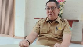 Ketua Umum LPPD Provinsi Papua Tengah, Silwanus Soemoele. (KabarPapua.co/Agies Pramono) 