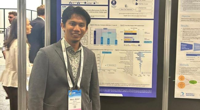  Associate Professor Muh. Akbar Bahar, Ph.D., Ketua Pharmacoepidemiology Research Group (PharmaEpid-RG), Fakultas Farmasi Universitas Hasanuddin.