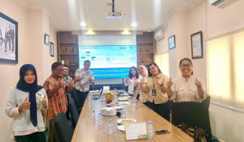 Casual Meeting PLN IP UBP Holtekamp bersama dengan media di Jayapura. Foto: PLN IP Holtekamp