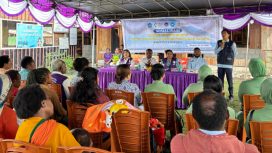 TP PKK Kabupaten Jayawijaya menggandeng Badan Gizi Nasional (BGN) meluncurkan perluasan Program Makan Bergizi Gratis (MBG). Foto: Agris Wistrijaya/Kabarpapua.co