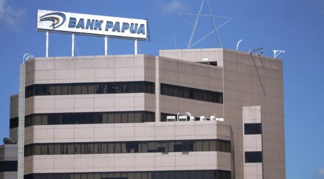 Kantor Bank Papua yang terletak di jantung Kota Jayapura. Foto: Net