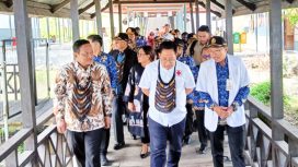 Saat kunker langsung jajaran Ditjen Farmalkes ke Rumah Sakit BLUD RSUD Mulia, Puncak Jaya. (KabarPapua.co/Agies Pranoto)