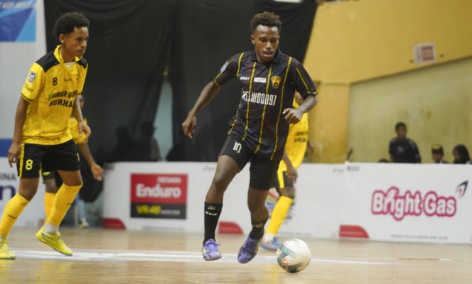 
					Salah satu peserta MyPertamina Futsal Competition, yang digelar Pertamina Patra Niaga Regional Papua Maluku. (Foto dok: Pertamina Papua)