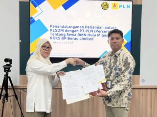 Sinergi PLN dan Kementerian ESDM: Optimalisasi BMN Hulu Migas Percepat Pembangunan Infrastruktur Kelistrikan di Teluk Bintuni, Papua Barat. (Foto dok: PLN UIW Papua dan Papua Barat)