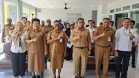 Pemprov Papua Tengah melaksanakan sosialisasi Pengoperasian Sarana dan Prasarana Rusun ASN  DOB Provinsi Papua Tengah, pada Senin, 6 Juli 2026. (KabarPapua.co/Agies Pranoto)