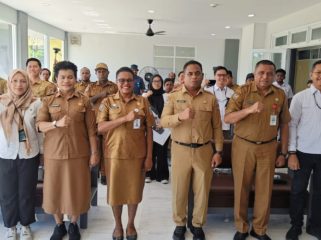 Pemprov Papua Tengah melaksanakan sosialisasi Pengoperasian Sarana dan Prasarana Rusun ASN  DOB Provinsi Papua Tengah, pada Senin, 6 Juli 2026. (KabarPapua.co/Agies Pranoto)