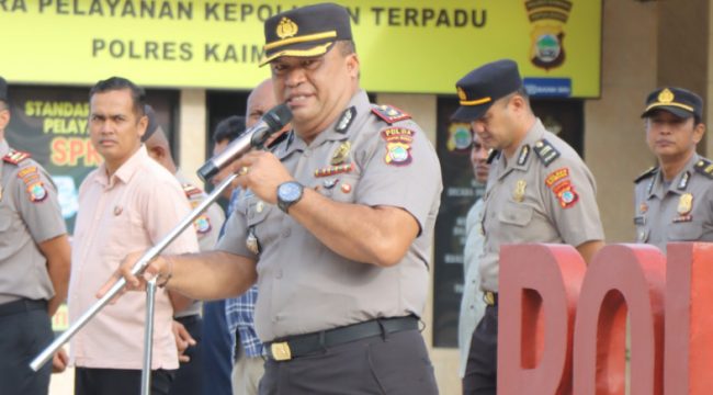 Wakapolres Kaimana, Kompol. Alexander M Hehalatu. (Foto dok: IST)