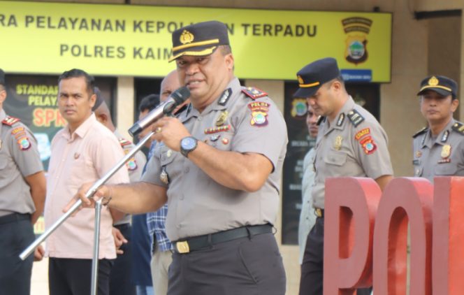 
					Wakapolres Kaimana, Kompol. Alexander M Hehalatu. (Foto dok: IST)