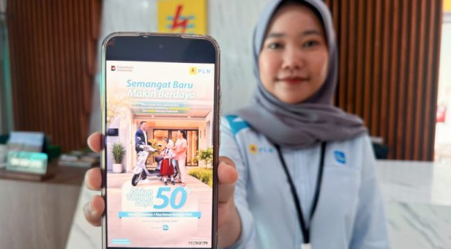 Dukung semangat belajar anak di tahun ajaran baru 2026, PLN hadirkan promo diskon tambah daya 50%. (Foto dok: PLN Papua)