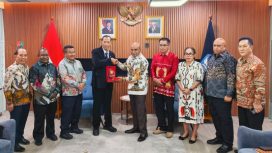 Bupati Puncak Elvis Tabuni melakukan pertemuan dengan Wakil Menteri Pendidikan Tinggi, Sains, dan Teknologi (Wamendiktisaintek) Fauzan di Jakarta, Rabu, 15 Juli 2026. ***(Foto dok: Diskominfo Puncak)