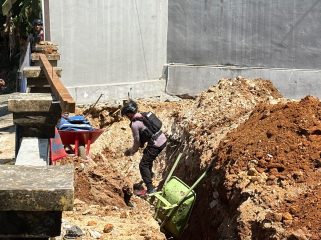 Mortir aktif di Jayapura Selatan. Foto: Humas Polresta Jayapura Kota