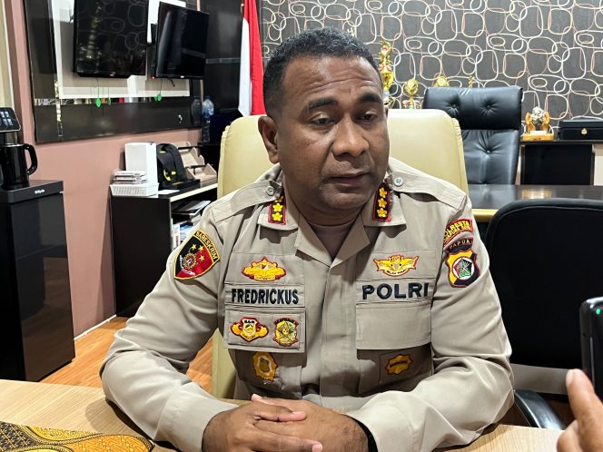 
					Kapolresta Jayapura Kota Kombes Pol Fredrickus W. A. Maclarimboen. Foto: Humas Polresta Jayapura Kota.