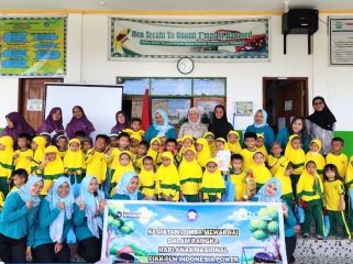 PLN UP UBP Holtekamp gelar lomba mawarnaia pada momen Hari Anak Nasional 2026. Foto:PLN IP UBP Holtekamp