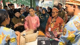 Sejalan dengan semangat KKI 2026, KPw BI Provinsi Papua turut menghadirkan sejumlah program pengembangan UMKM di Tanah
Papua sepanjang tahun berjalan, mulai dari hulu hingga hilir rantai usaha. (Foto dok: BI Papua)
