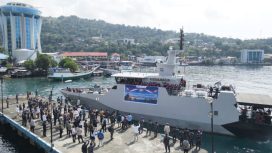 Ekspedisi Rupiah berdaulat Papua 2026, sinergi Bank Indonesia dan TNI AL wujudkan kedaulatan Rupiah
di Pulau Terdepan, Terluar, dan Terpencil. (Foto dok: BI Papua)
