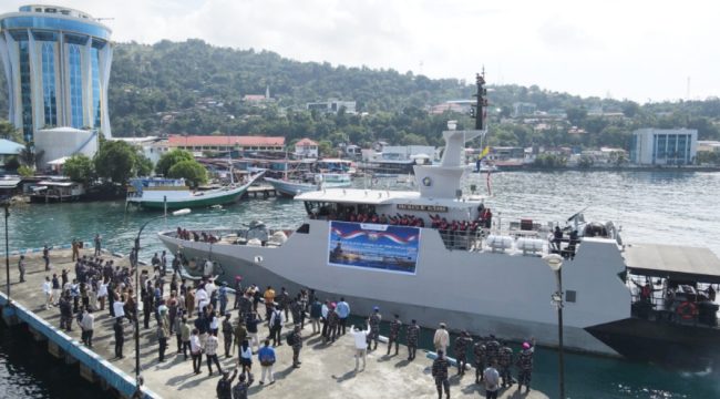 Ekspedisi Rupiah berdaulat Papua 2026, sinergi Bank Indonesia dan TNI AL wujudkan kedaulatan Rupiah
di Pulau Terdepan, Terluar, dan Terpencil. (Foto dok: BI Papua)
