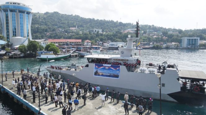 
					Ekspedisi Rupiah berdaulat Papua 2026, sinergi Bank Indonesia dan TNI AL wujudkan kedaulatan Rupiah
di Pulau Terdepan, Terluar, dan Terpencil. (Foto dok: BI Papua)
