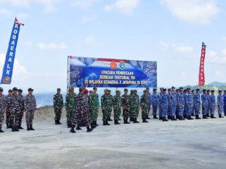 Komando Daerah TNI Angkatan Laut (Kodaeral) X Jayapura melaksanakan kegiatan Serbuan Teritorial TNI 2026. (KabarPapua.co/Imelda)