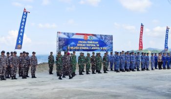 Komando Daerah TNI Angkatan Laut (Kodaeral) X Jayapura melaksanakan kegiatan Serbuan Teritorial TNI 2026. (KabarPapua.co/Imelda)
