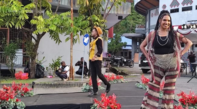 Impact Papua yang menyuguhkan beragam kreatifitas anak muda Papua. Foto: Katharina/KabarPapua.co