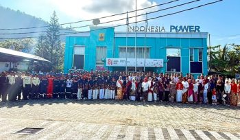 Perayaan HUT ke-81 RI di PLN IP UBP Holtekamp. Foto: PLN IP UBP Holtekamp  