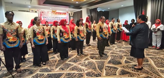 
					Pelantikan Pengurus Yayasan Jantung Indonesia (YJI) Cabang Kota Jayapura periode  2026–2031. Foto: Makawaru 