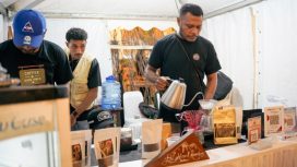 Barista Bootcamp sebagai wadah peningkatan kapasitas dan keterampilan talenta kopi lokal. (Foto dok: KPw BI Papua)