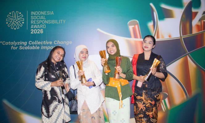 
					Pertamina Patra Niaga Regional Papua Maluku borong 5 penghargaan Indonesia Social Responsibility Award (ISRA) 2026. (Foto dok: Pertamina Papua)