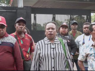 Perwakilan masyarakat dari Distrik Makimi, Kabupaten Nabire, Papua Tengah. (Foto dok: IST)
