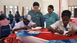 TP PKK Kabupaten Puncak wadahi kreativitas pelajar jelang HUT ke-81 RI. Foto: Diskominfo Puncak