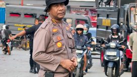 Kapolresta Jayapura Kota, Kombes Pol. Fredrickus W.A. Maclarimboen. Foto: Humas Polresta Jayapura Kota 