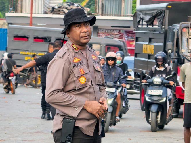 
					Kapolresta Jayapura Kota, Kombes Pol. Fredrickus W.A. Maclarimboen. Foto: Humas Polresta Jayapura Kota 