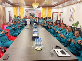 Pertemuan 25 ketua TP PKK di Kabupaten Puncak. Foto: Diskominfo Puncak 