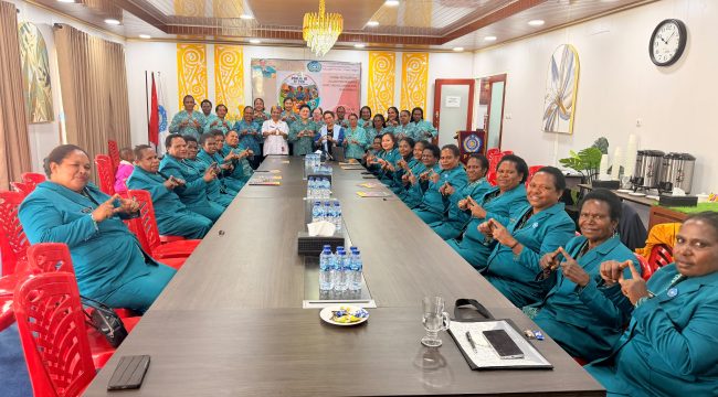 Pertemuan 25 ketua TP PKK di Kabupaten Puncak. Foto: Diskominfo Puncak 
