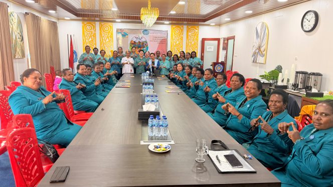 
					Pertemuan 25 ketua TP PKK di Kabupaten Puncak. Foto: Diskominfo Puncak 