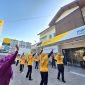 Ilustrasi olahraga bersama pensiunan. Foto:Bank Mandiri