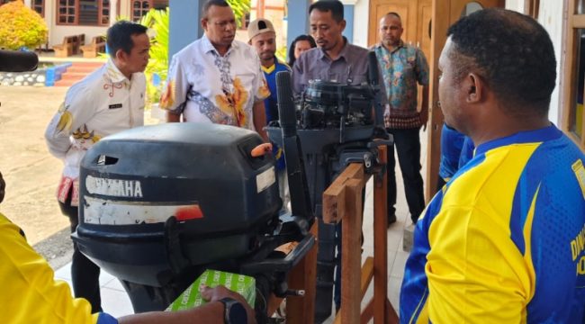 Pelatihan bagi nelayan OAP di Kota Jayapura. Foto: Natalya Yoku/Kabarpapua.co
